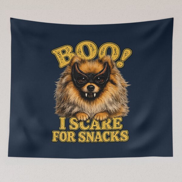 Item preview, Snack‑Hungry Pompire designed and sold by Pawethic Prints Studio.