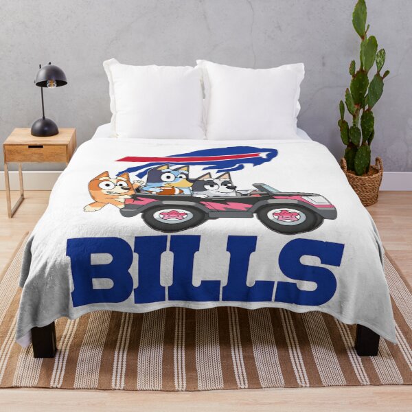 Item preview, Bluey Bills Car Football Fan designed and sold by Kleinpixel.