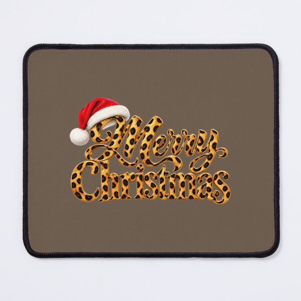 Item preview, Merry Christmas Gold Leopard Design designed and sold by annenambiro.