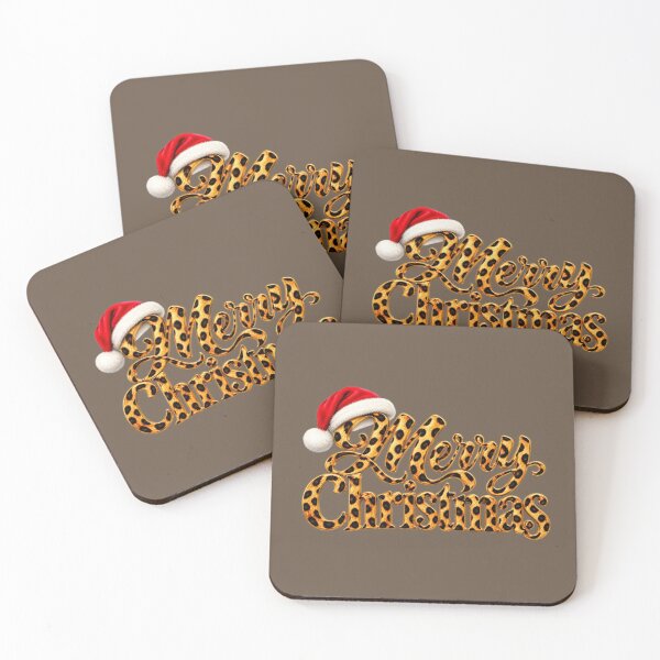 Item preview, Merry Christmas Gold Leopard Design designed and sold by annenambiro.