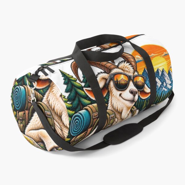 Item preview, I Do What I Want – Funny Goat Retro Wilderness Adventure designed and sold by JanRizz.