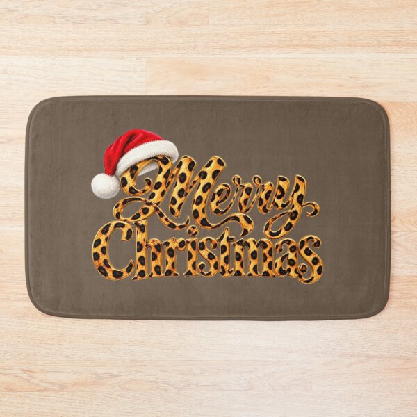 Item preview, Merry Christmas Gold Leopard Design designed and sold by annenambiro.
