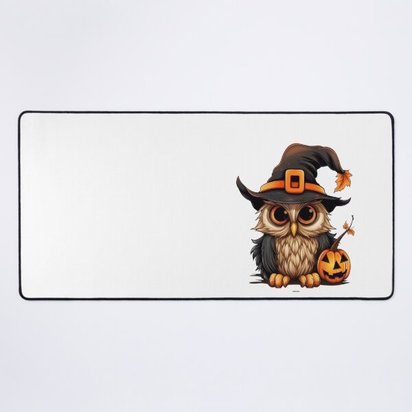 Item preview, Cute Halloween Owl Witch Hat Pumpkin Spooky Autumn Fall Design designed and sold by anemiche.