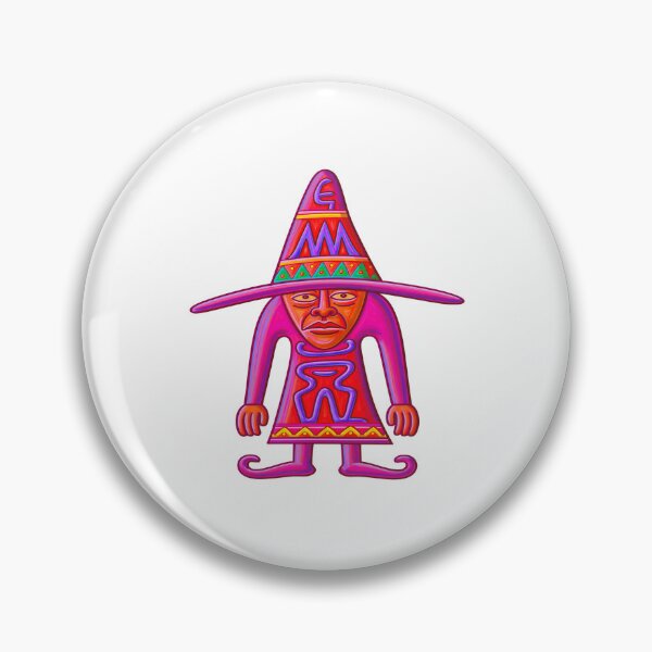 Artikelvorschau, Psychedelischer Zauberer, farbenfroher Fantasy-Cartoon entworfen und verkauft von Frenky Stickers.