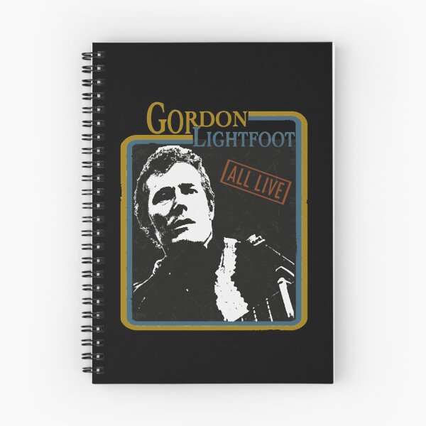Item preview, Gordon Lightfoot All Live Vintage Album Portrait designed and sold by kurisawaart.