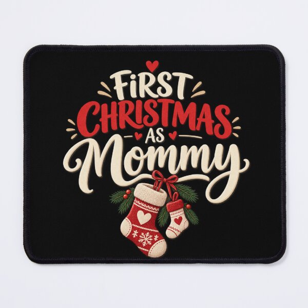 Item preview, First Christmas as Mommy New Mom Holiday Gift designed and sold by Corvoria.