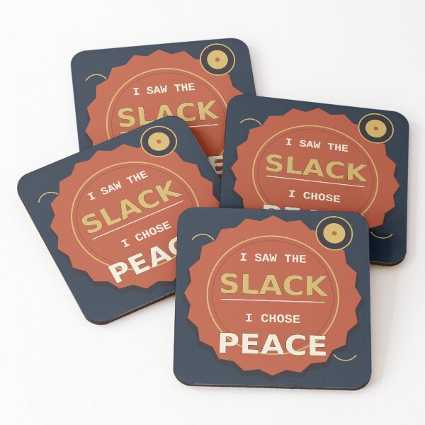 Item preview, I Saw The Slack I Chose Peace designed and sold by PhoenixTShirtz.