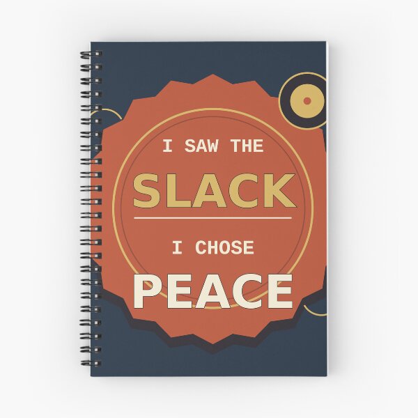 Item preview, I Saw The Slack I Chose Peace designed and sold by PhoenixTShirtz.