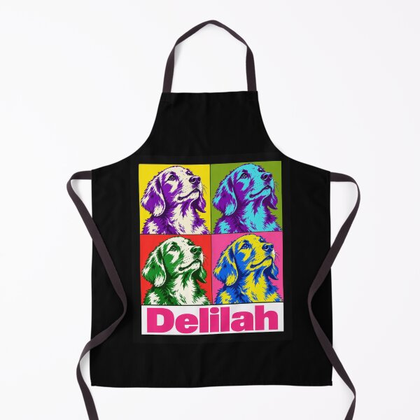 Item preview, Delilah Dog Pop Art Portrait designed and sold by ROUX-ART.