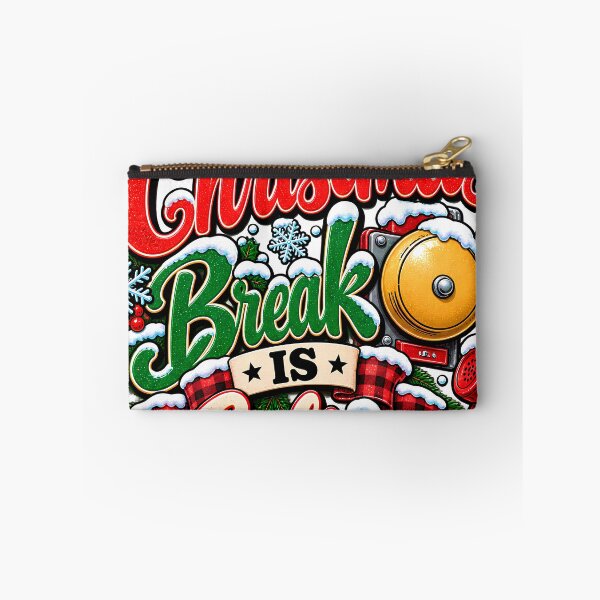 Item preview, Christmas Break Is Calling Teacher School Bell Winter Break designed and sold by 198tees.