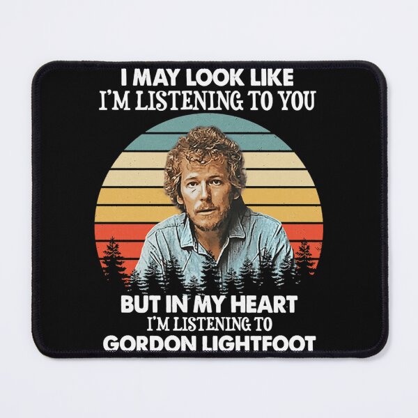 Item preview, Gordon Lightfoot Im Listening To You Retro designed and sold by kurisawaart.
