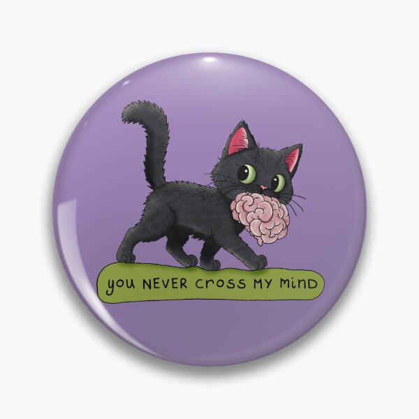Item preview, Halloween Black Cat with Attitude designed and sold by Kat McIntyre Art.