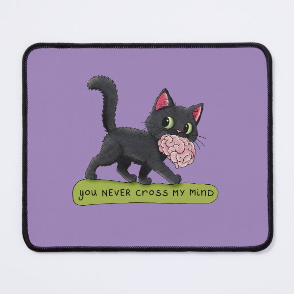 Item preview, Halloween Black Cat with Attitude designed and sold by Kat McIntyre Art.