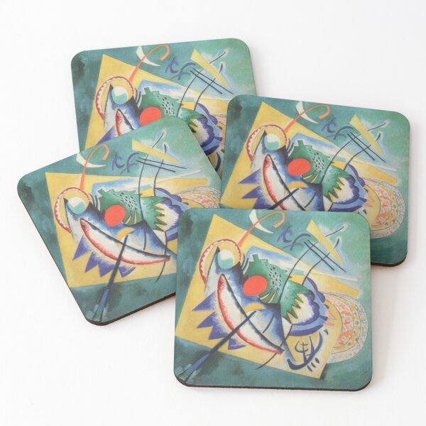 Item preview, Red Oval, a geometric abstraction by Kandinsky designed and sold by Shoupay.
