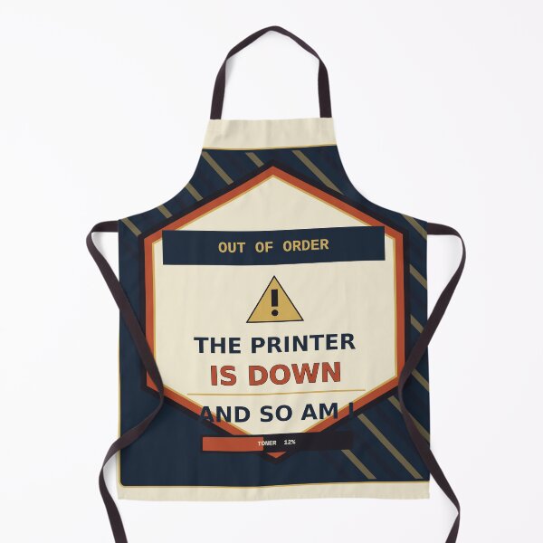 Item preview, The Printer Is Down And So Am I designed and sold by PhoenixTShirtz.