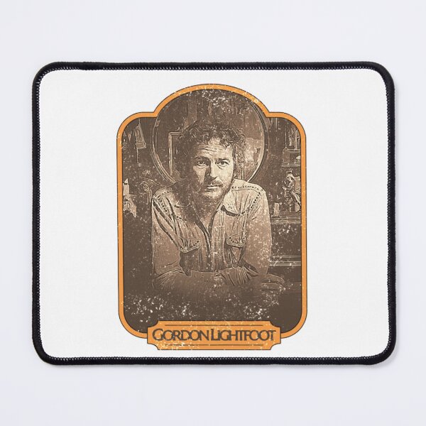 Item preview, Gordon Lightfoot Classic Sepia Folk Music Portrait designed and sold by kurisawaart.