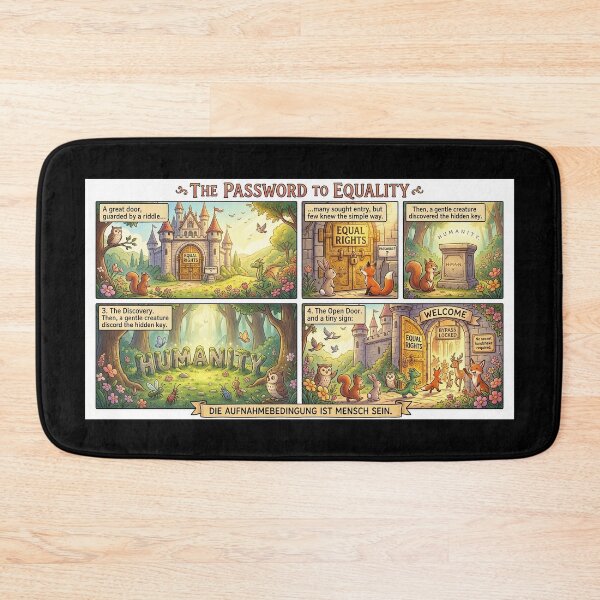 Item preview, The gateway to equality for people only designed and sold by Mianku | Für das Leben.