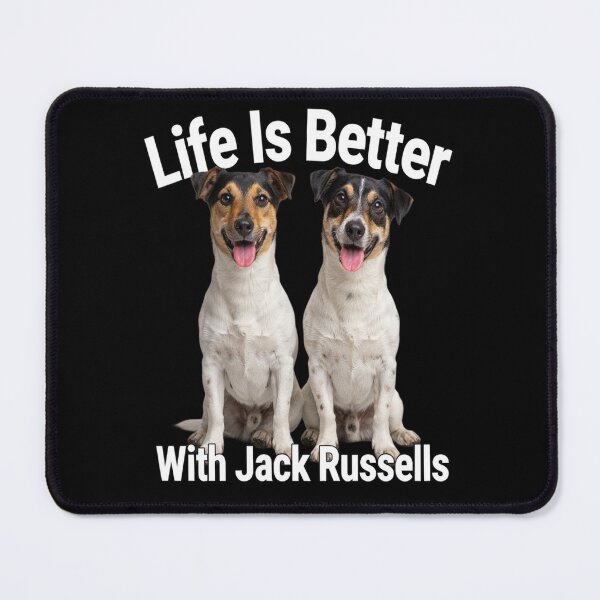 Item preview, Dog Pet Owner Art Design Life Is Better With Jack Russells designed and sold by fantasticdesign.