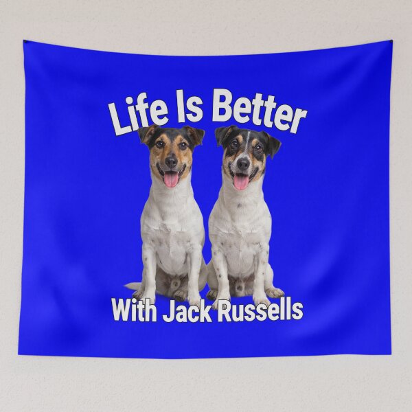 Item preview, Dog Pet Owner Art Design Life Is Better With Jack Russells designed and sold by fantasticdesign.