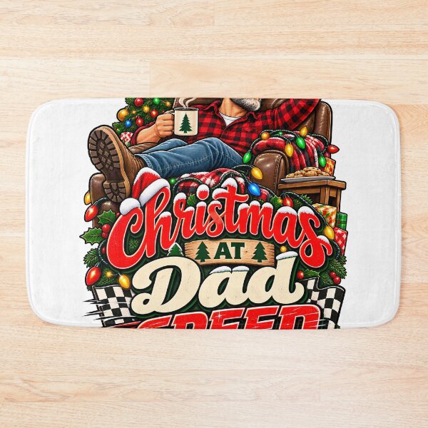 Item preview, Christmas At Dad Speed Funny Recliner Dad Christmas Humor designed and sold by 198tees.