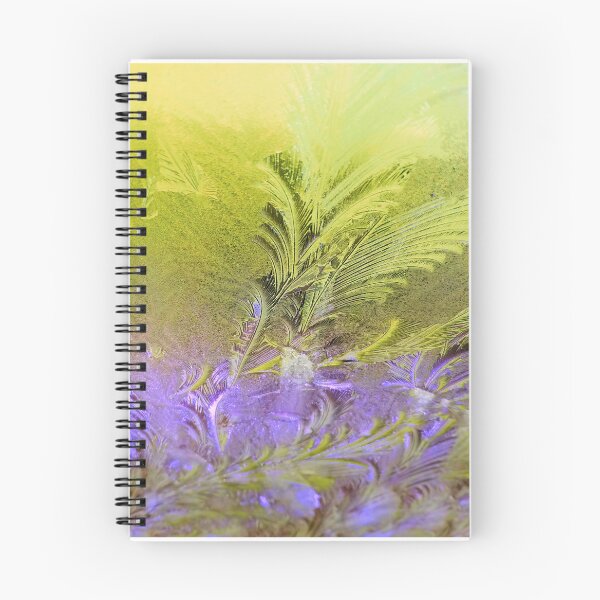 Item preview, Iced Feathers - Yellow Hue designed and sold by WolfMoonPrintShop.