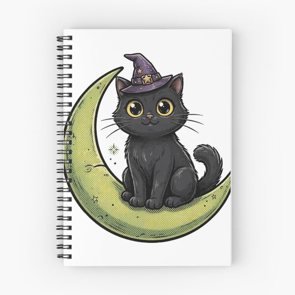 Item preview, Black Cat Bold Comic Inks Sticker - Halloween designed and sold by Lesley D.