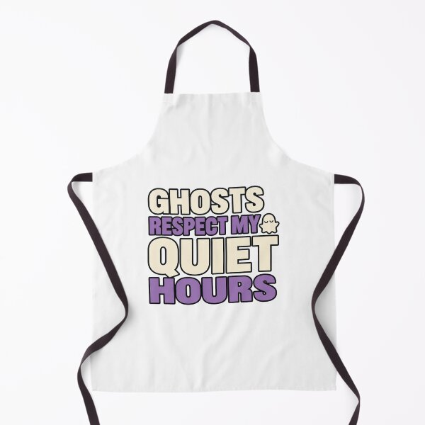 Item preview, Ghosts Respect My Quiet Hours designed and sold by epic-phrases.