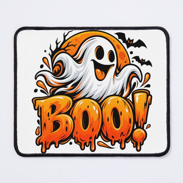 Item preview, Retro Halloween Boo Ghost Graphic Tee designed and sold by DesignArtist.ia.