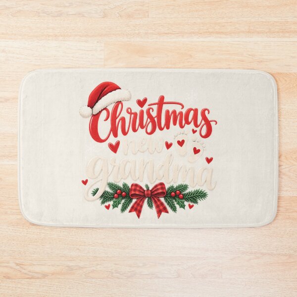 Item preview, New Grandma Christmas Gift First Holiday as Grandma designed and sold by Corvoria.