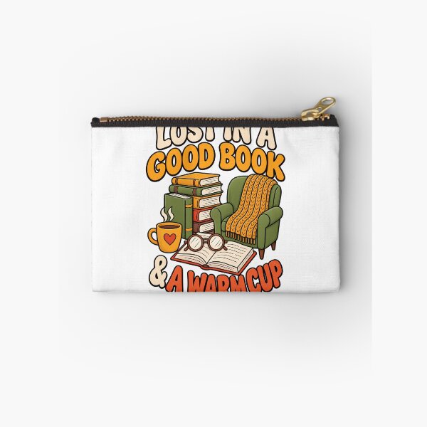 Item preview, Lost In A Good Book And A Warm Cup Cozy Book Lover Reading  designed and sold by BellabdO.