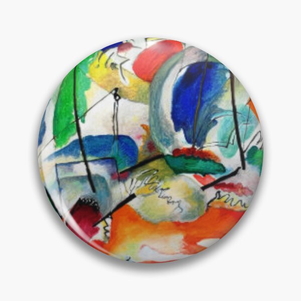 Item preview, Kandinsky's Colorful Abstract Improvisation designed and sold by Shoupay.