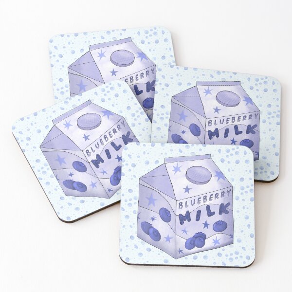 Item preview, BLUEBERRY MILK (WITH PATTERN)  designed and sold by glittercat.