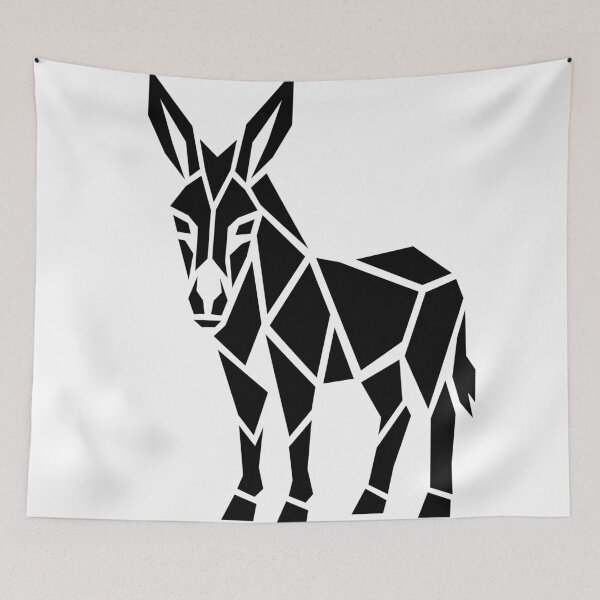 Item preview, Geometric Donkey designed and sold by matybrak.