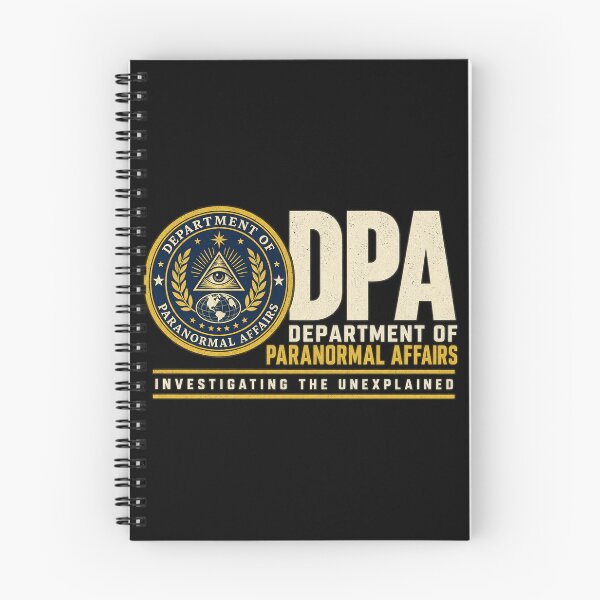 Item preview, Department of Paranormal Affairs Investigator Design designed and sold by TWdesign74.