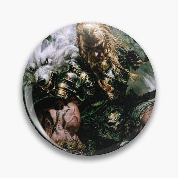 Item preview, Wulfgar the Barbarian - Epic Dark Fantasy art designed and sold by Delerat7.