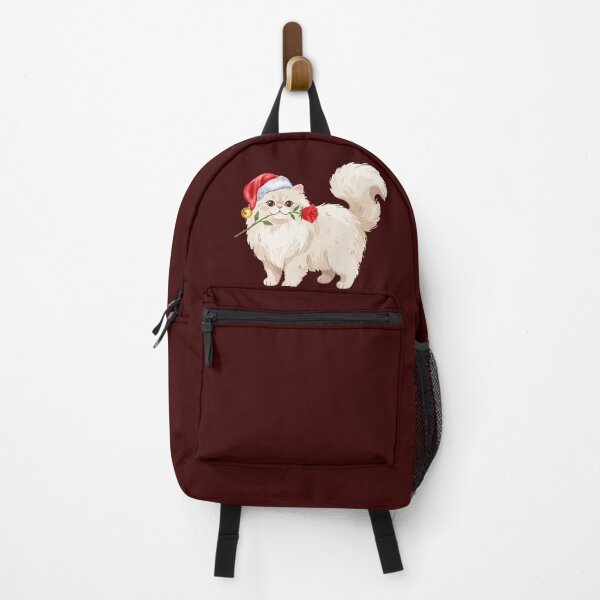 Item preview, Cute Persian Cat Merry Christmas Holiday Art designed and sold by stormk10.