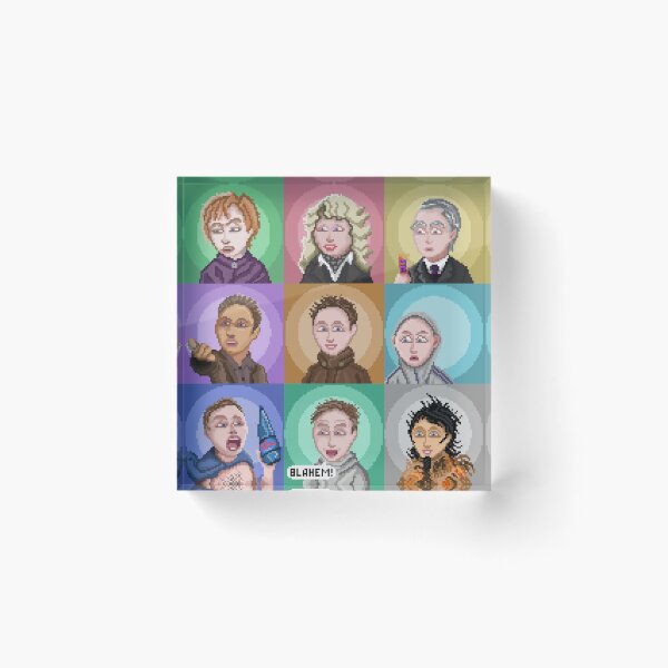 Item preview, Limmy Characters Pixel Art  designed and sold by PointBlank.