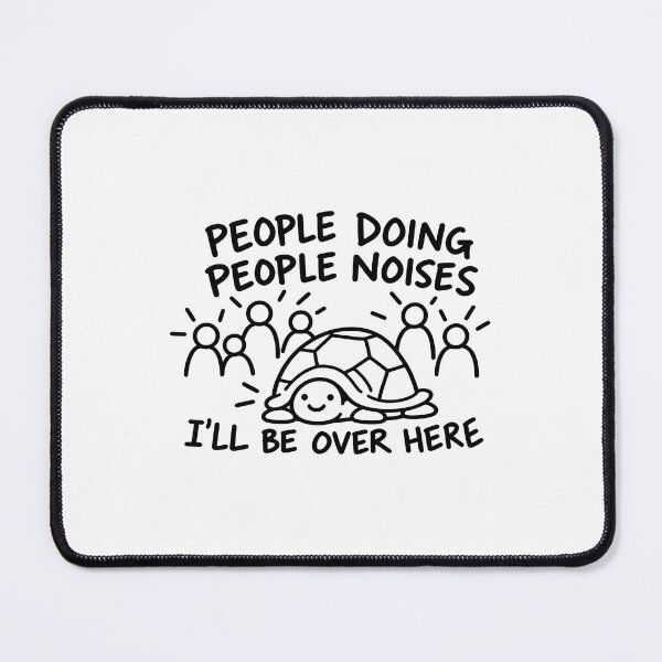 Item preview, People doing people noises - I'll be over here designed and sold by Emmacharlton.