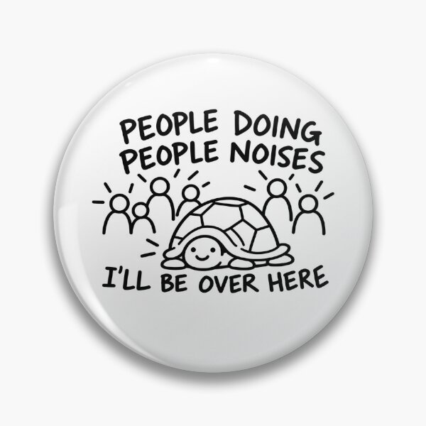 Item preview, People doing people noises - I'll be over here designed and sold by Emmacharlton.