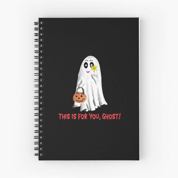 Item preview, Cute Ghost Holding Flower This Is For You Ghost designed and sold by laxmanrajart.