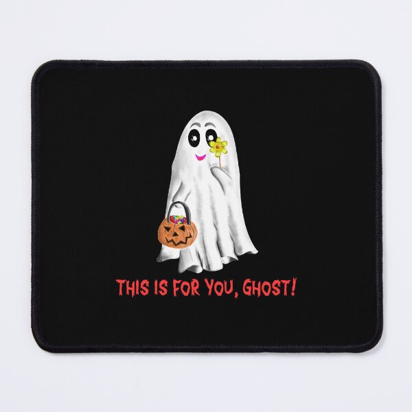 Item preview, Cute Ghost Holding Flower This Is For You Ghost designed and sold by laxmanrajart.