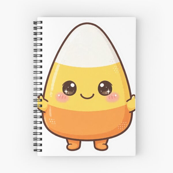 Item preview, Candy Corn Classic Anime Chibi Sticker - Halloween designed and sold by Lesley D.