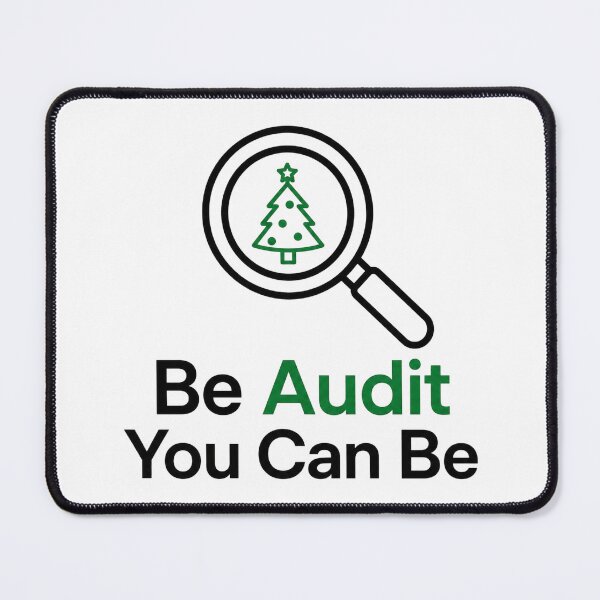 Item preview, Be Audit You Can Be Christmas designed and sold by SeasonalChic.