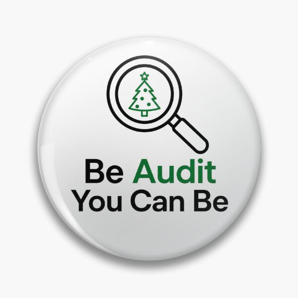 Item preview, Be Audit You Can Be Christmas designed and sold by SeasonalChic.