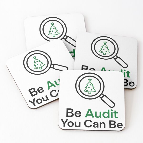 Item preview, Be Audit You Can Be Christmas designed and sold by SeasonalChic.