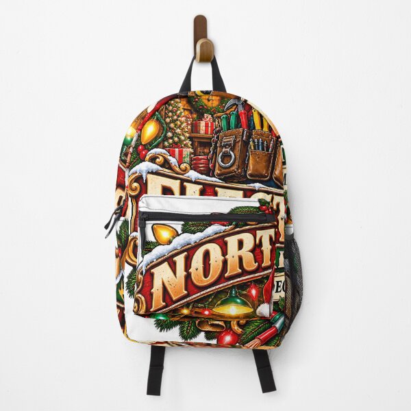 Item preview, North Pole Electrical Department Santa Electrician Christmas designed and sold by 198tees.