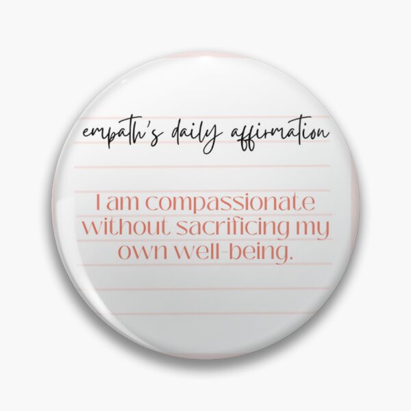 Item preview, Affirmation - compassion designed and sold by GenuineEmpath.com.