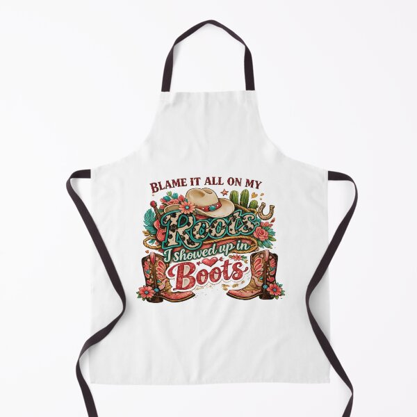 Item preview, Blame It All On My Roots - Cowboy Boot - Country Music   designed and sold by IdrisTalbot.