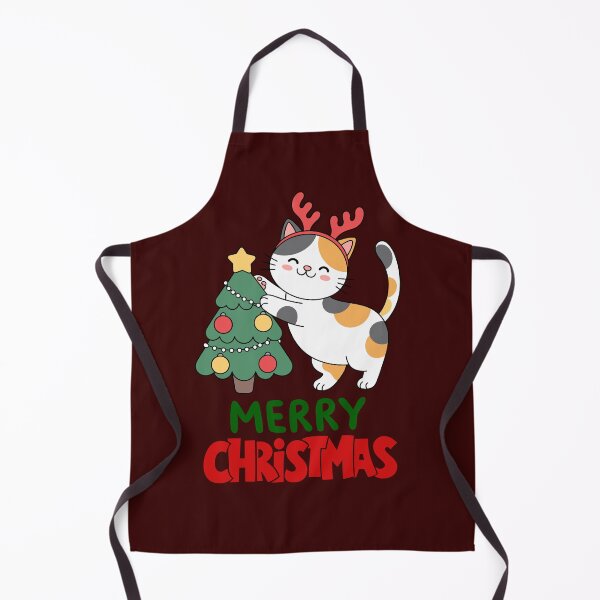 Item preview, Cute Persian Cat Merry Christmas Holiday Art designed and sold by stormk10.