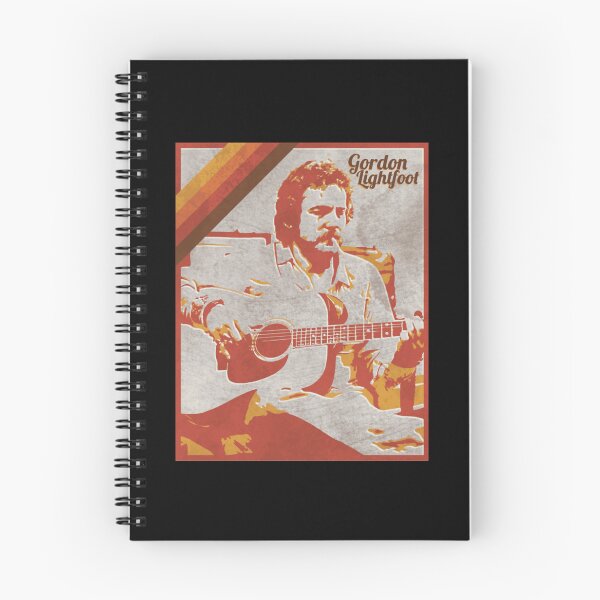 Item preview, Gordon Lightfoot Vintage Sunset Folk Album Portrait designed and sold by kurisawaart.